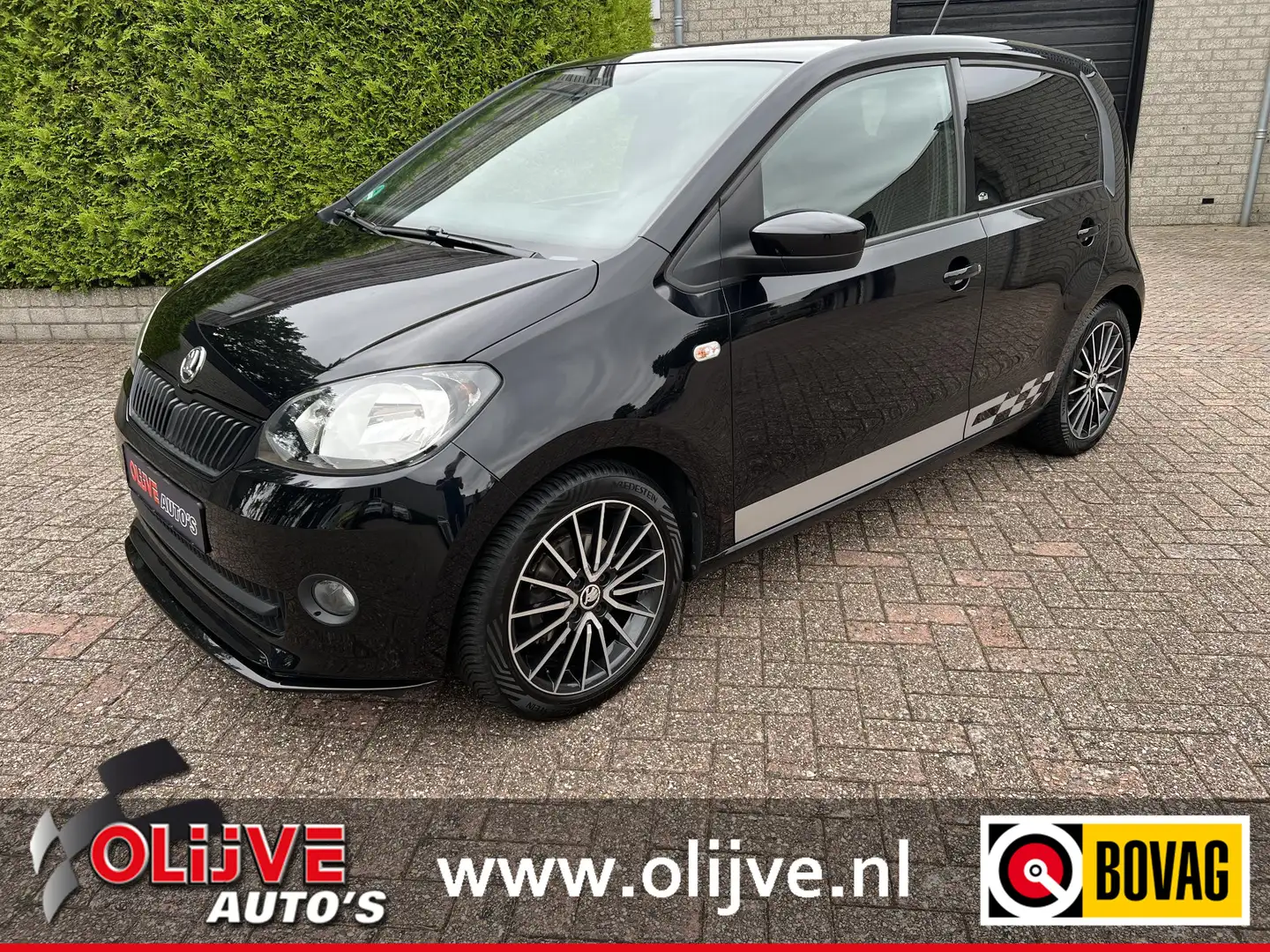 Skoda Citigo 1.0 5 drs MonteCarlo*Airco*Cruisecontrol*16"LM Zwart - 1