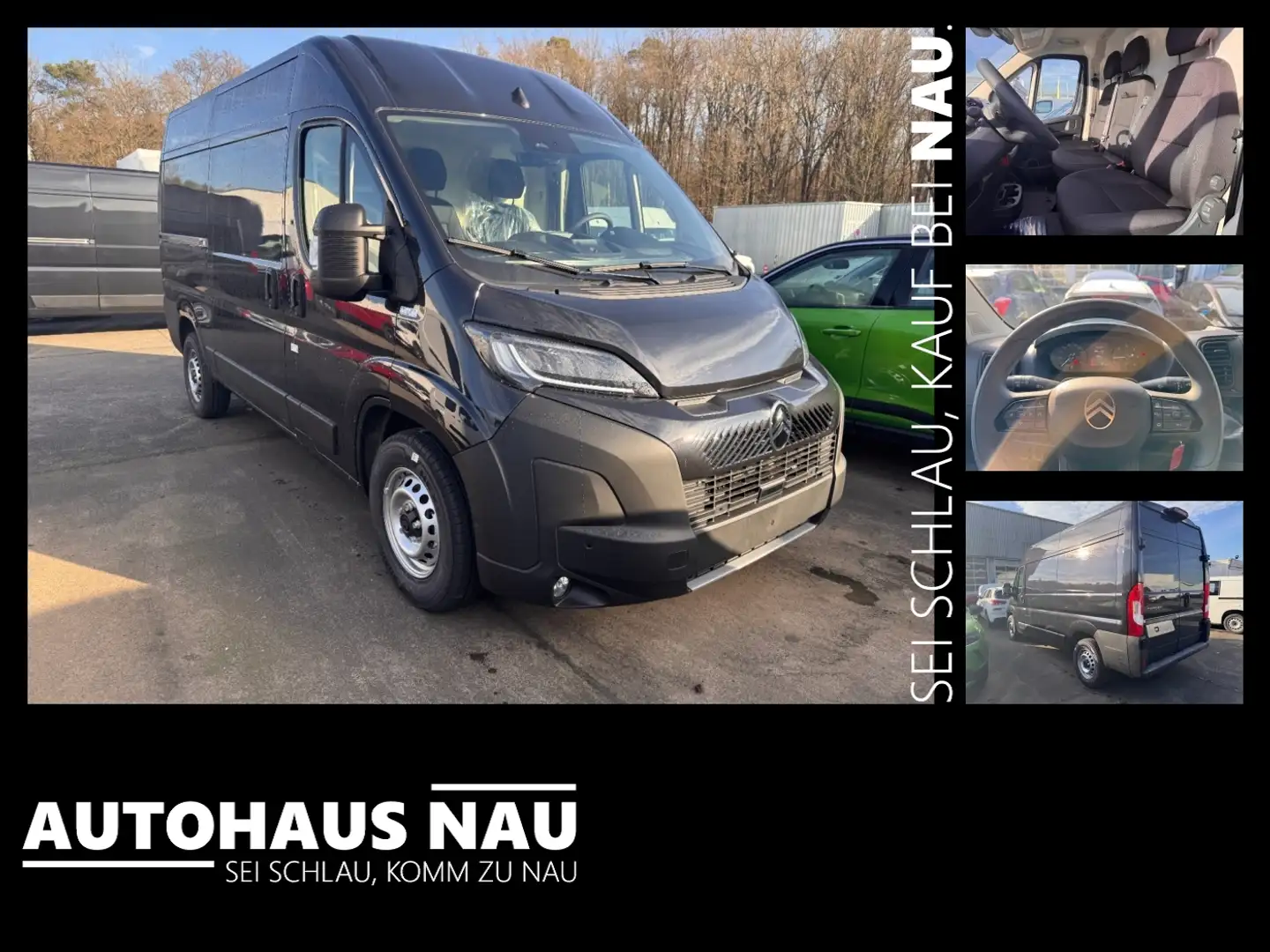 Citroen Jumper Kasten 2.2 L2H2 35 Heavy Tageszulassung! Grau - 1