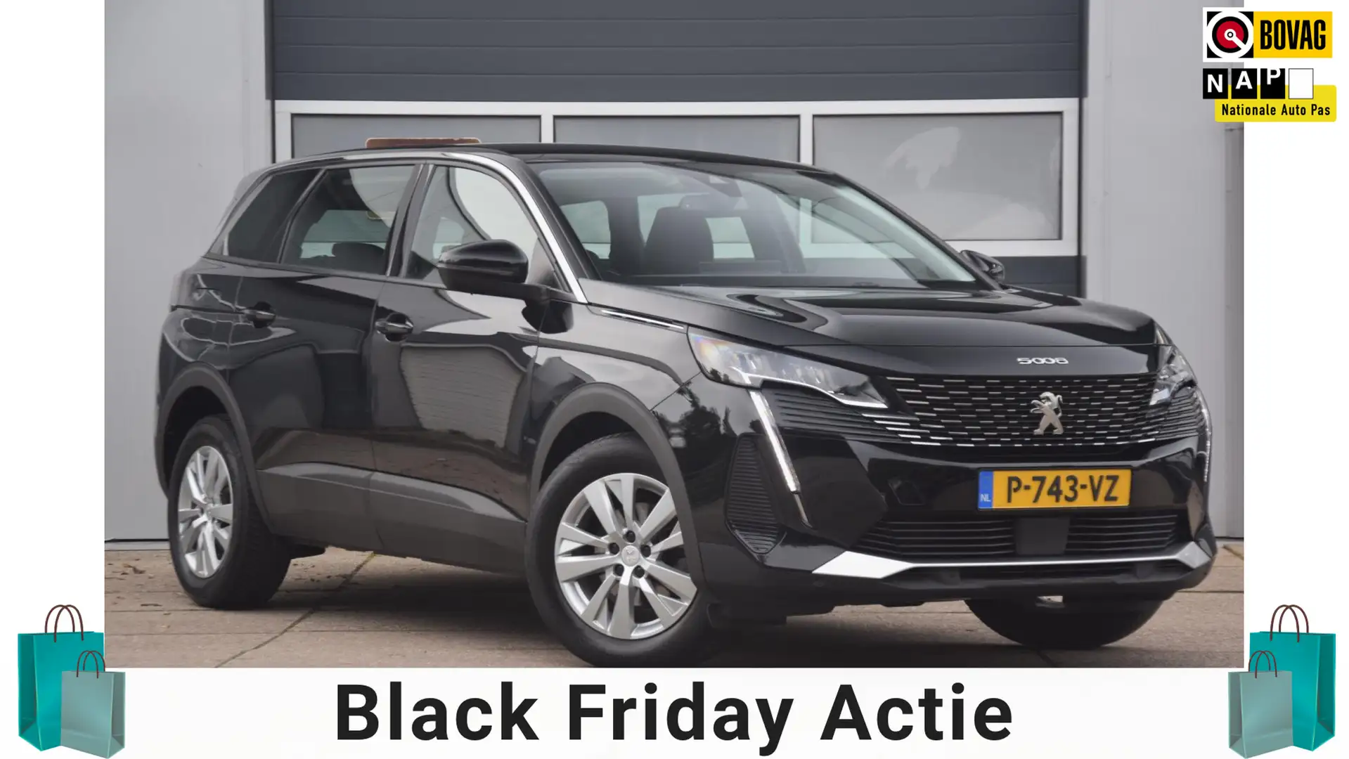 Peugeot 5008 1.2 PureTech Active Pack Business LED KOPLAMPEN/7 Noir - 1