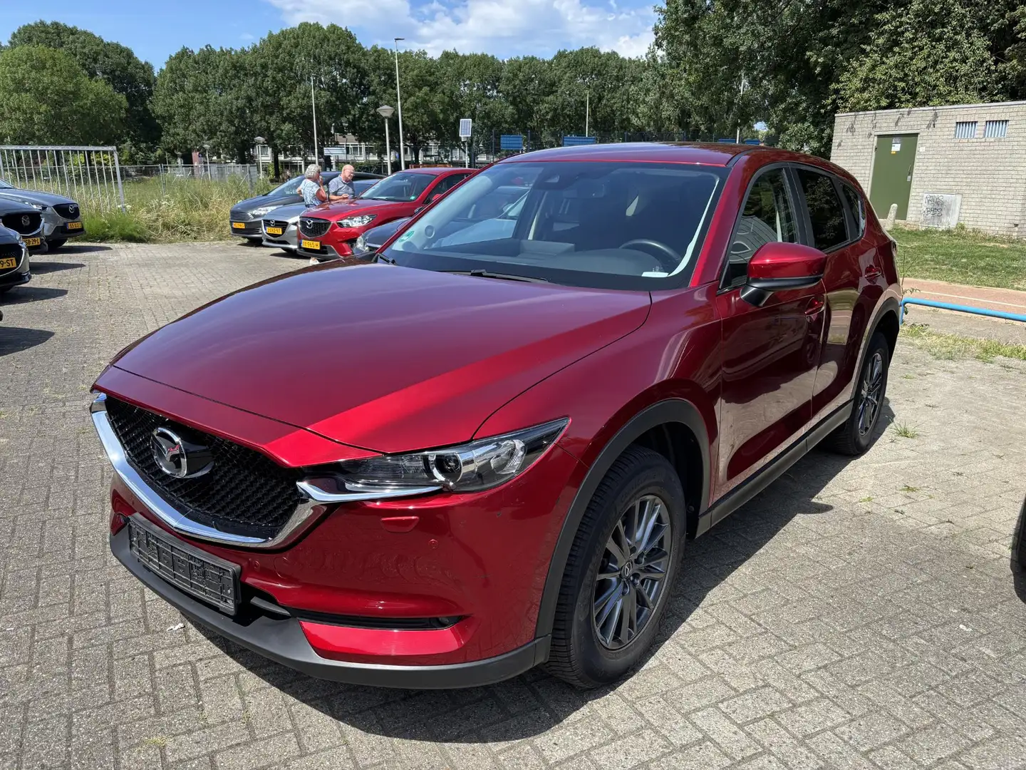 Mazda CX-5 2.5 SkyActiv-G 194 Comfort , Automaat, All Season, Rood - 2
