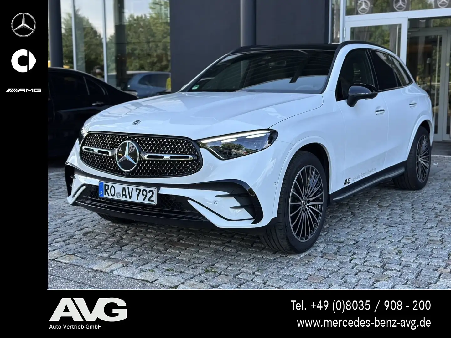 Mercedes-Benz GLC 220 GLC 220 d 4M Edition AMG Pano AHK DIGITAL 360° Weiß - 1