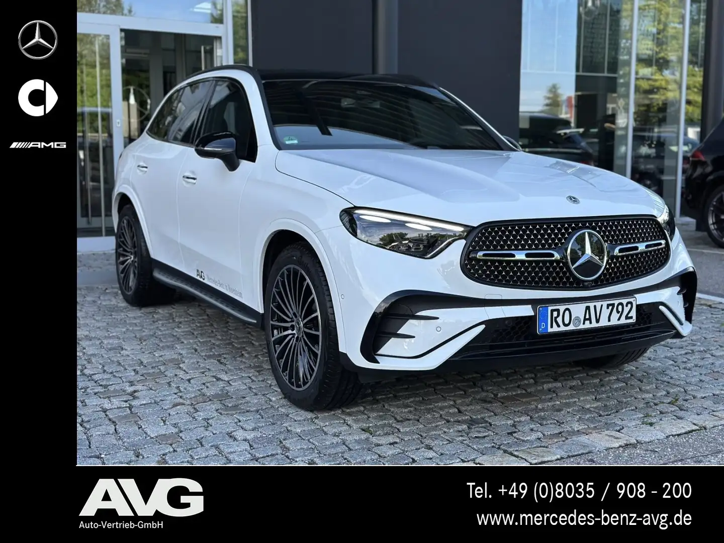 Mercedes-Benz GLC 220 GLC 220 d 4M Edition AMG Pano AHK DIGITAL 360° Weiß - 2