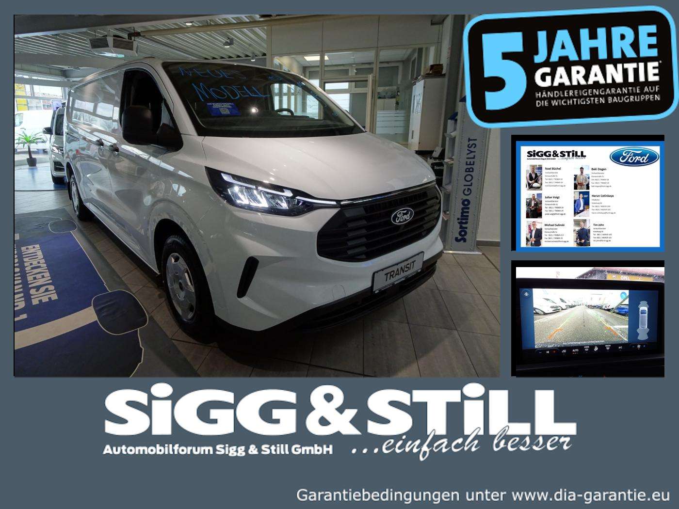 Second hand Ford Transit Custom 