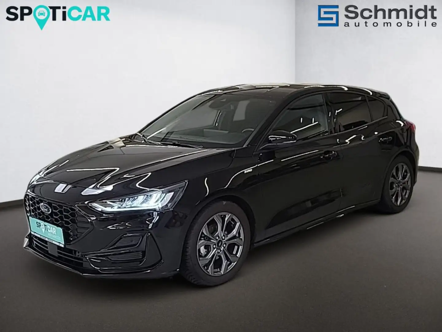 Ford Focus 1,0 EcoBoost Hybrid ST-Line Schwarz - 2