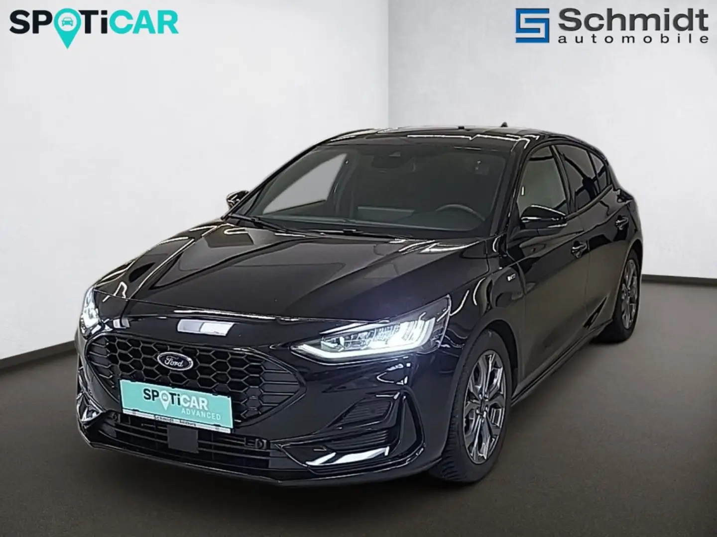 Ford Focus 1,0 EcoBoost Hybrid ST-Line Schwarz - 1