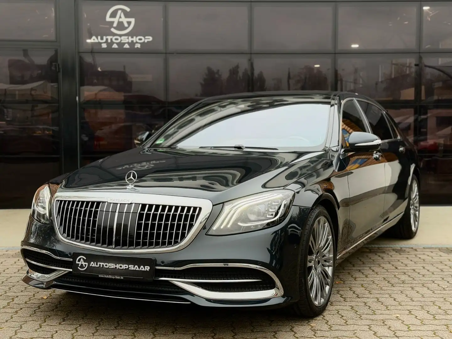 Mercedes-Benz S 560 Maybach S 560 4Matic 1.Hand Magic Sky/Mass/360° Albastru - 1