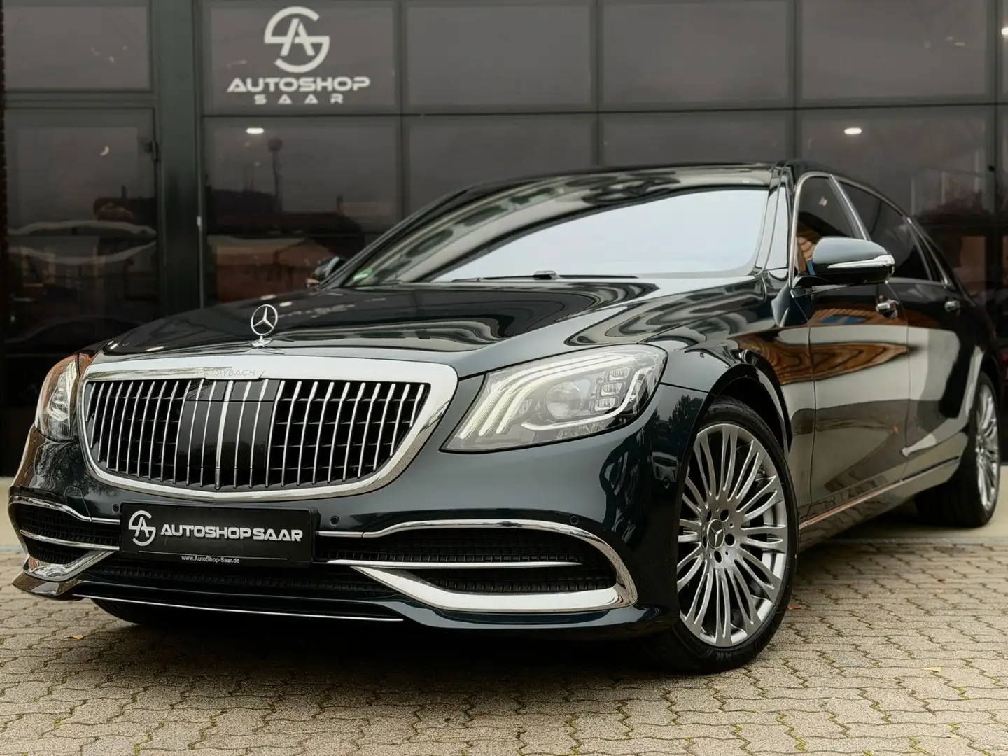Mercedes-Benz S 560 Maybach S 560 4Matic 1.Hand Magic Sky/Mass/360° Albastru - 2