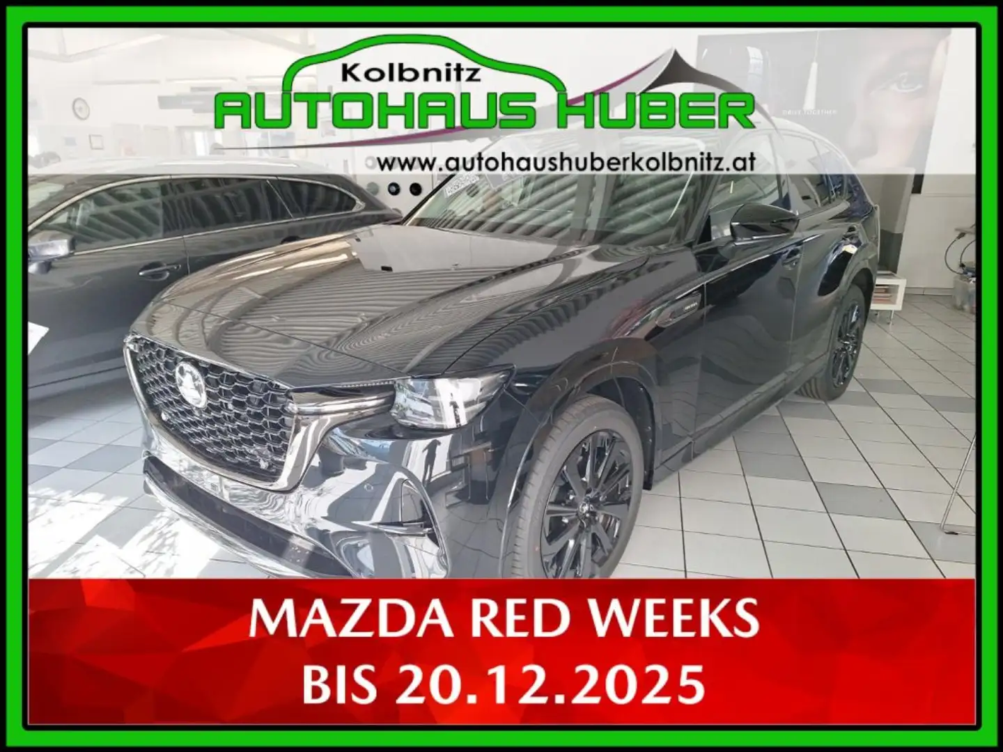 Mazda CX-60 3,3 DIESEL 6ZYL CD254 AUT AWD HOMURA COSO DRAS Schwarz - 1