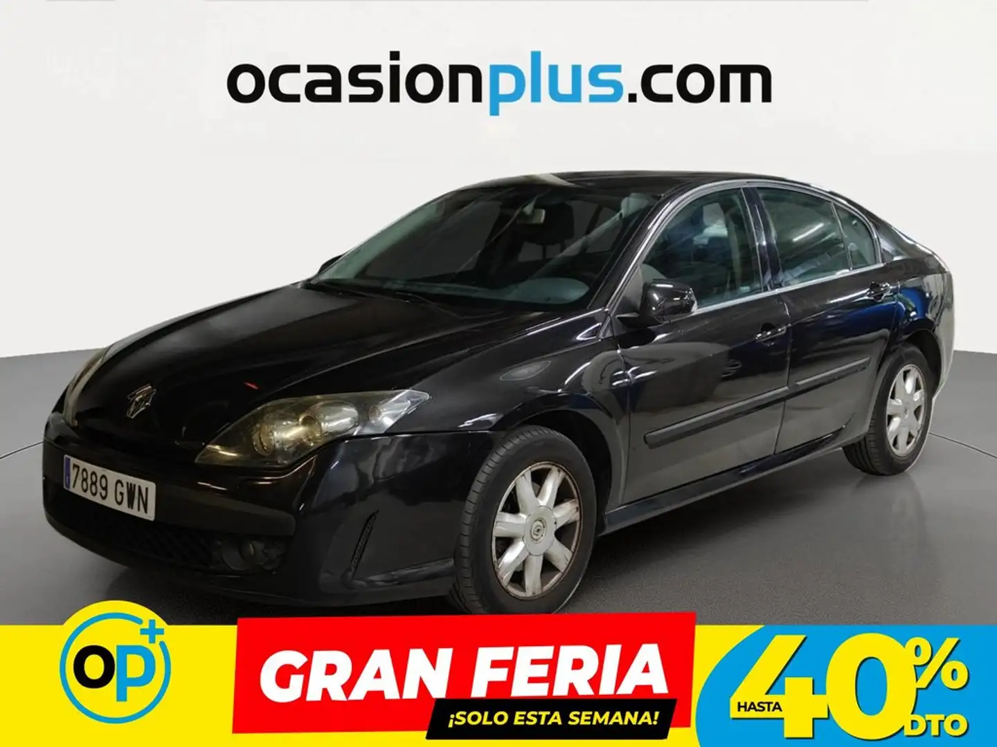 Renault Laguna 2.0 Expression TomTom Negro - 1