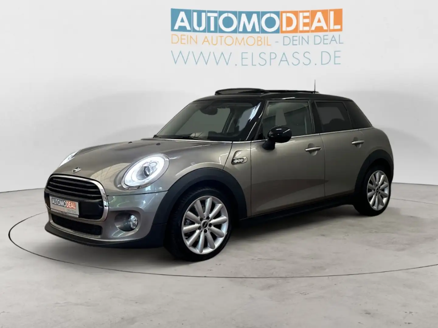 MINI Cooper AUTOMATIK LED PANODACH SITZ.HZG TEMPOMAT ALU PDC B Szürke - 2