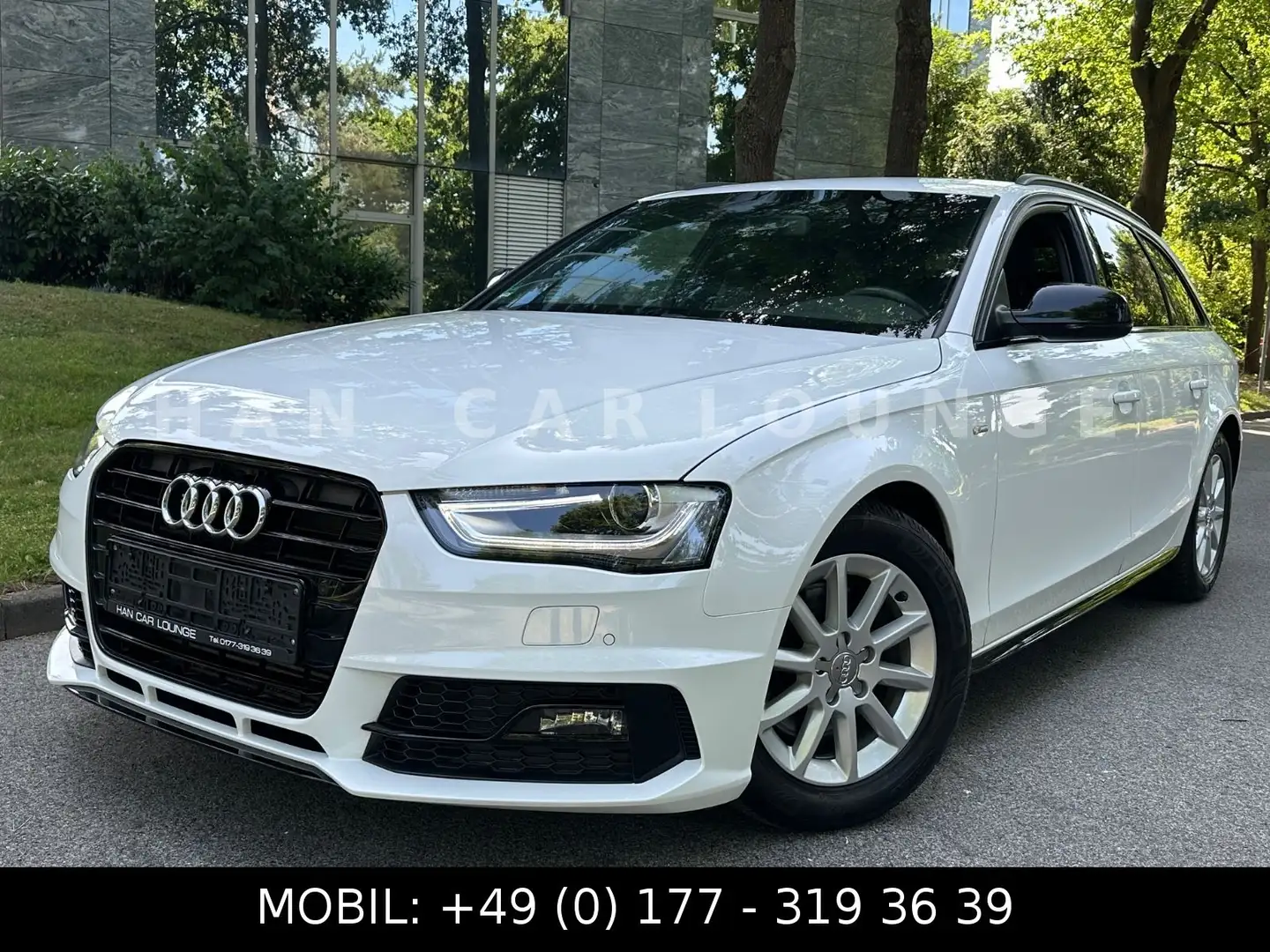 Audi A4 Avant 1.8 TFSI S-LINE Sportpaket/plus*XEN*LED Blanc - 2