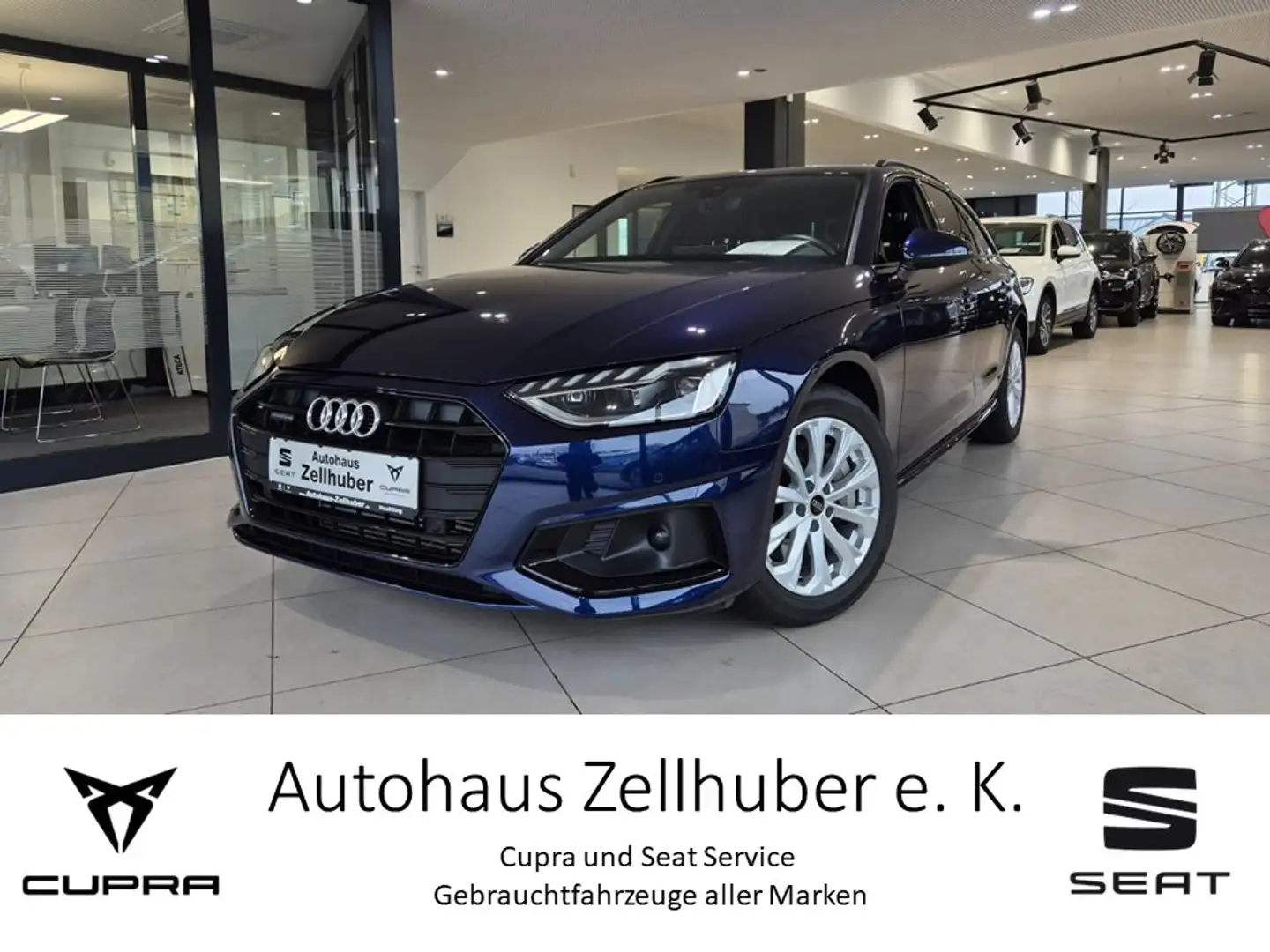 Audi A4 Avant 45TFSI Quattro S-Tron *ACC*Smart Inter* Bleu - 1