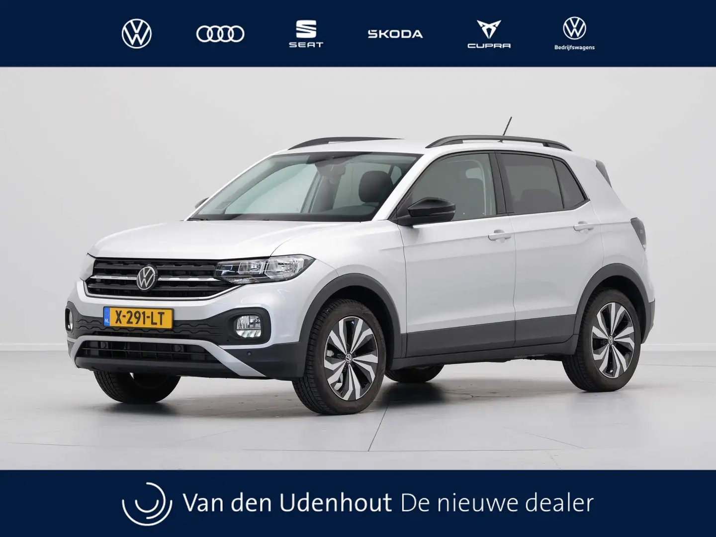 Volkswagen T-Cross 1.0 TSI Life Navigatie Pdc Acc Stoelverwarming Grijs - 1