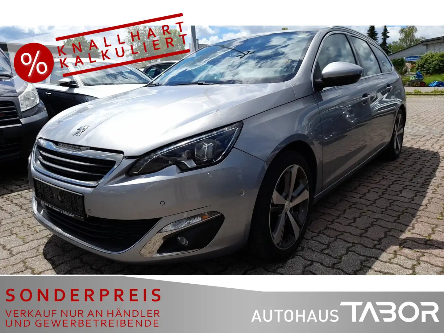 Peugeot 308 1.2 THP 130 Allure LED Nav ParkAs Kam Grau - 2