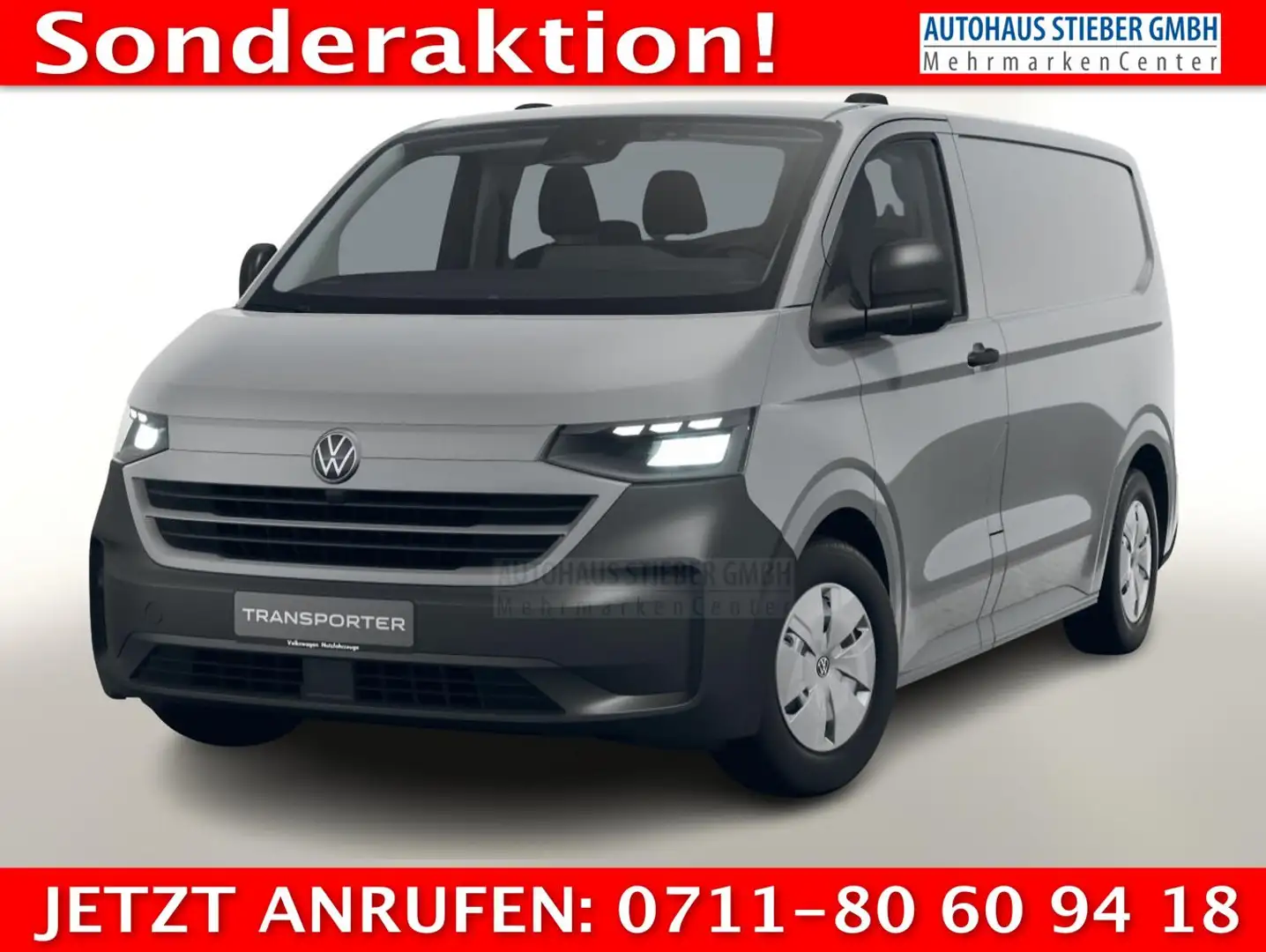 Volkswagen T7 Kastenwagen Kastenwagen 2.0 TDI 110 LED AppCo DigCo Temp 81... Сірий - 1