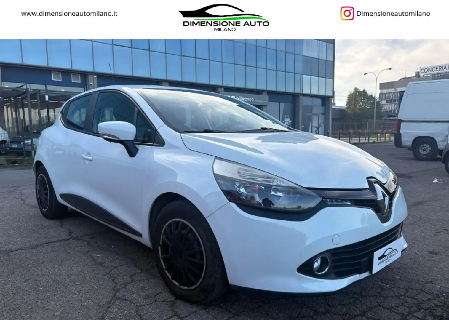 Renault Clio Clio IV 2012 5p 1.2 Wave 75cv Wit - 1