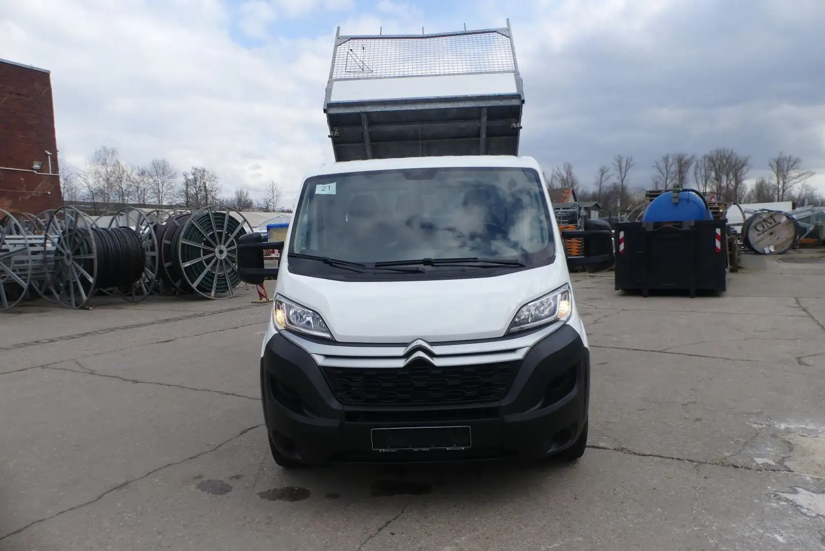 Citroen Jumper 2.2 HDi Maxi L3*Alu 3-S-Kipper*AHK*Klima* Blanc - 2