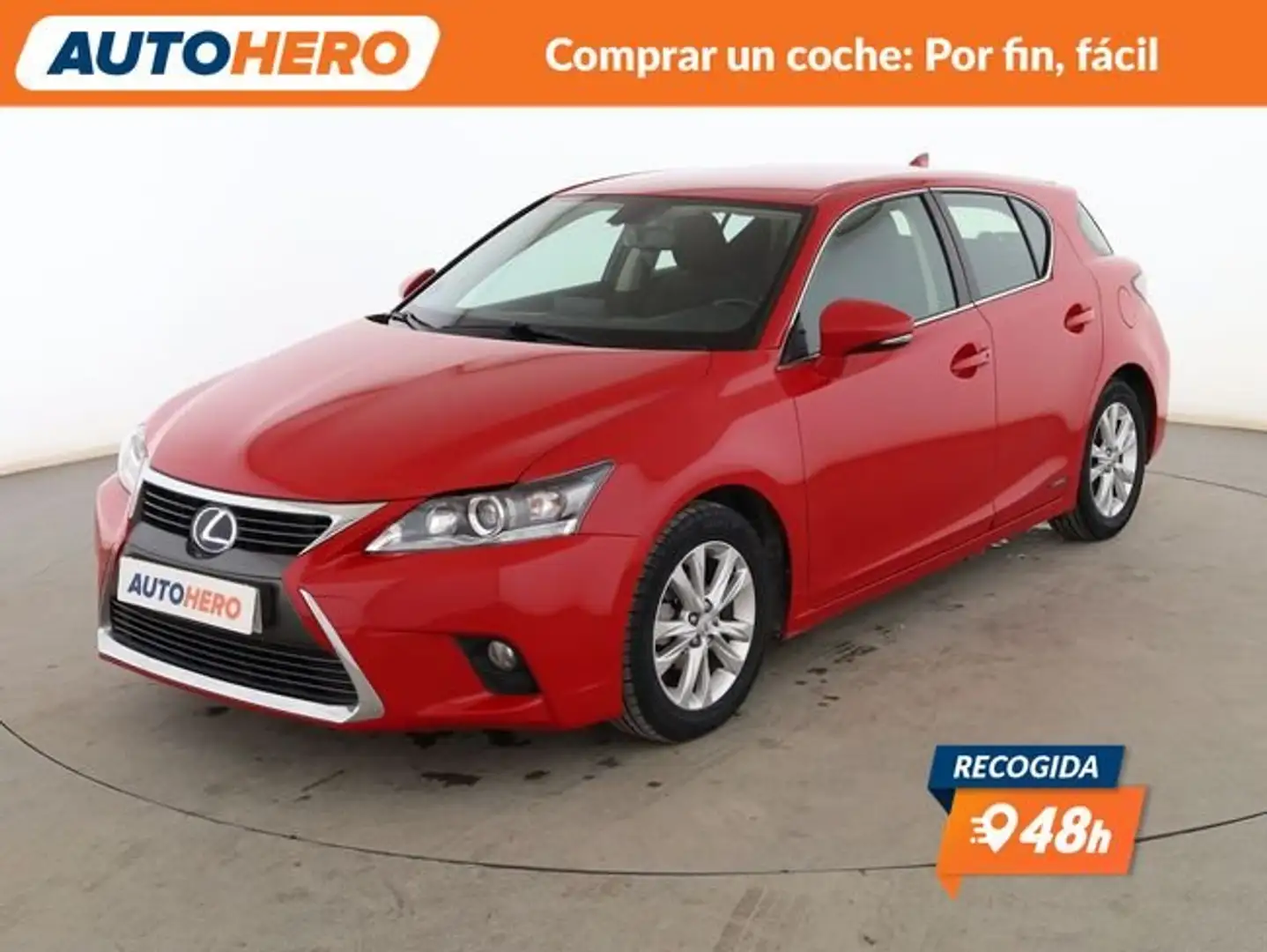 Lexus CT 200h Business Rojo - 1