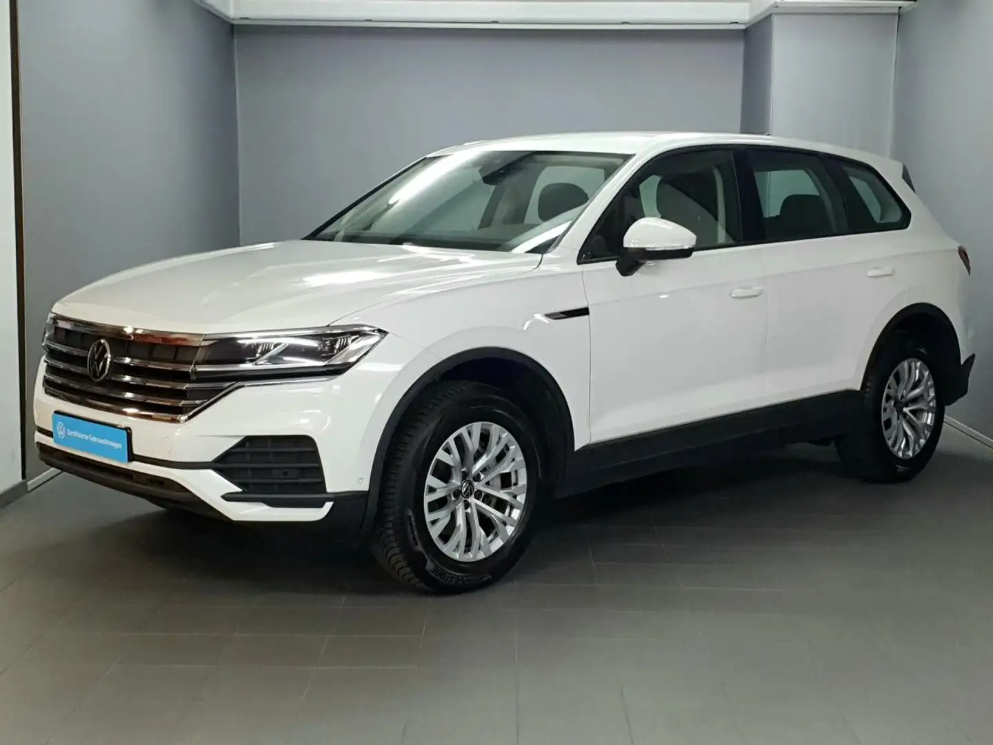 Volkswagen Touareg V6 3.0TDI 4mot. AHK/ACC/LED/Leder Navi Weiß - 2