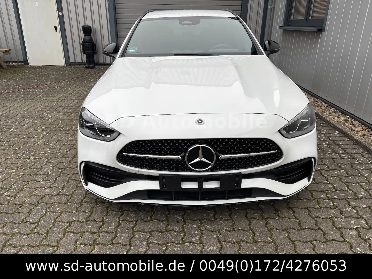 Mercedes-Benz C 220 d T-Modell AMG-LINE+NIGHT+DAB Weiß - 2