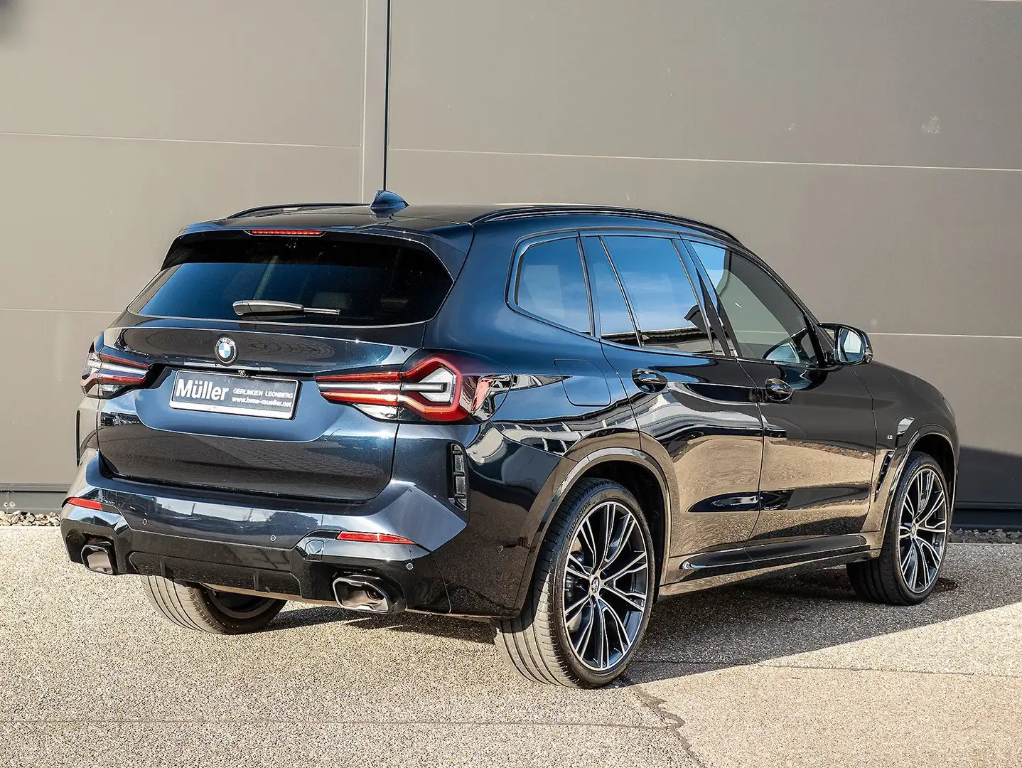 BMW X3 M 40i GSD HUD 360° DAB ACC H/Ksound M Sport Schwarz - 2