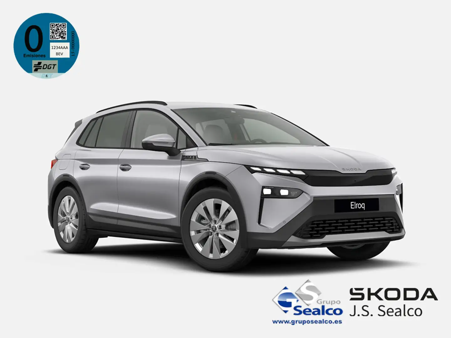 Skoda Elroq 60 150KW 63kWh Argent - 1