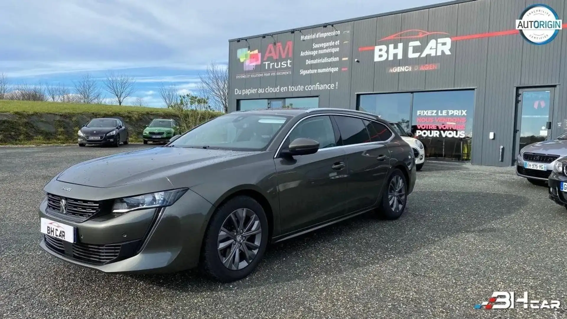 Peugeot 508 GENERATION-II SW 1.5 BLUEHDI 130 ALLURE BUSINESS EAT BVA START-STOP Grau - 1