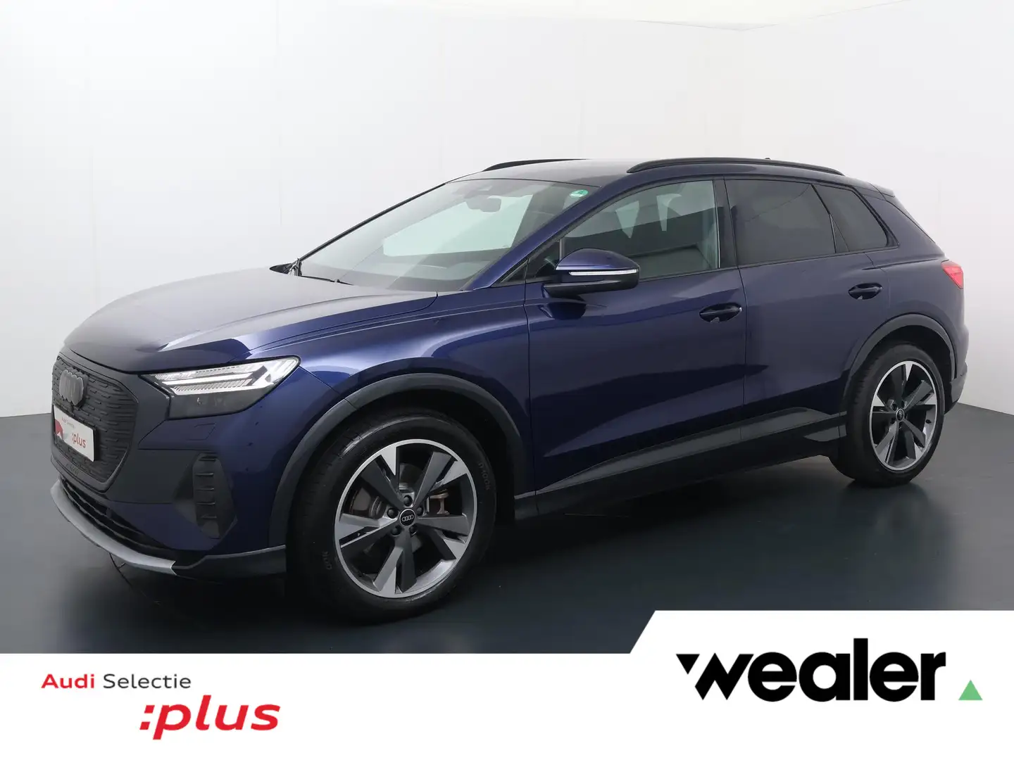 Audi Q4 e-tron 35 Launch edition Advanced 55 kWh | 170 PK | SoH 9 Blauw - 1