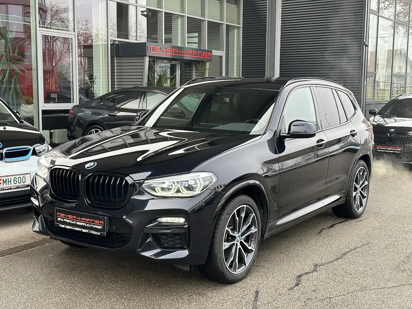 BMW X3 M 40d Aut. / AHK / Harman Kardon / STHZ / LKHZ / 20" Schwarz - 1