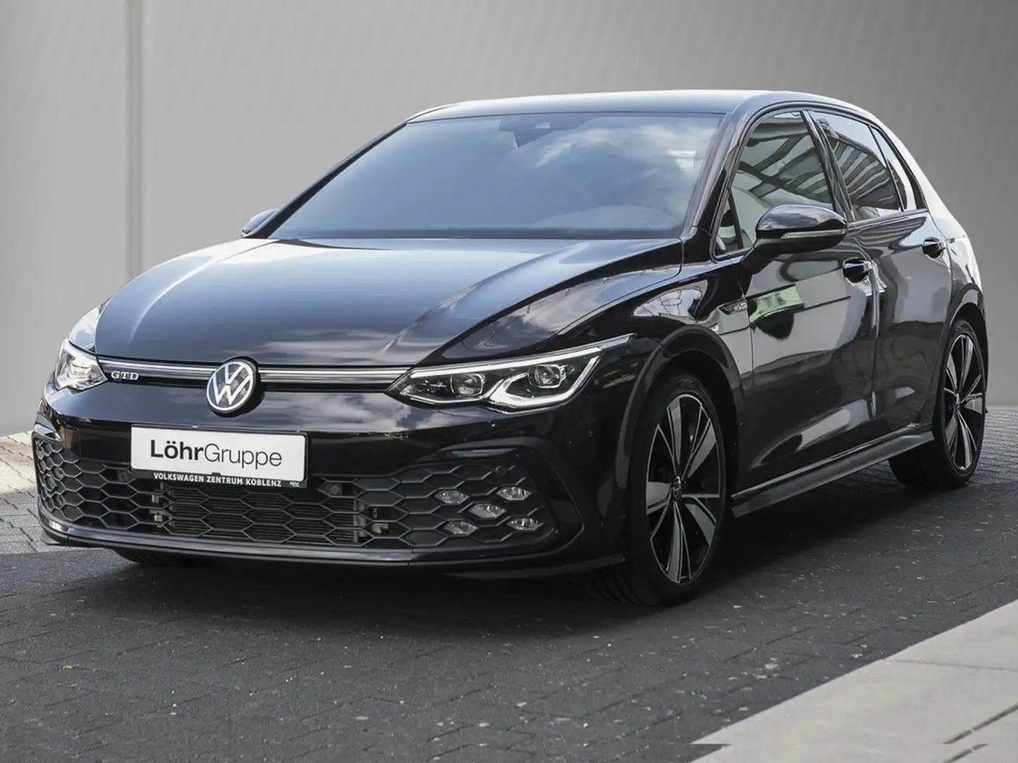 Volkswagen Golf GTD 2.0 TDI DSG AHK/Navi/RFK Zwart - 2