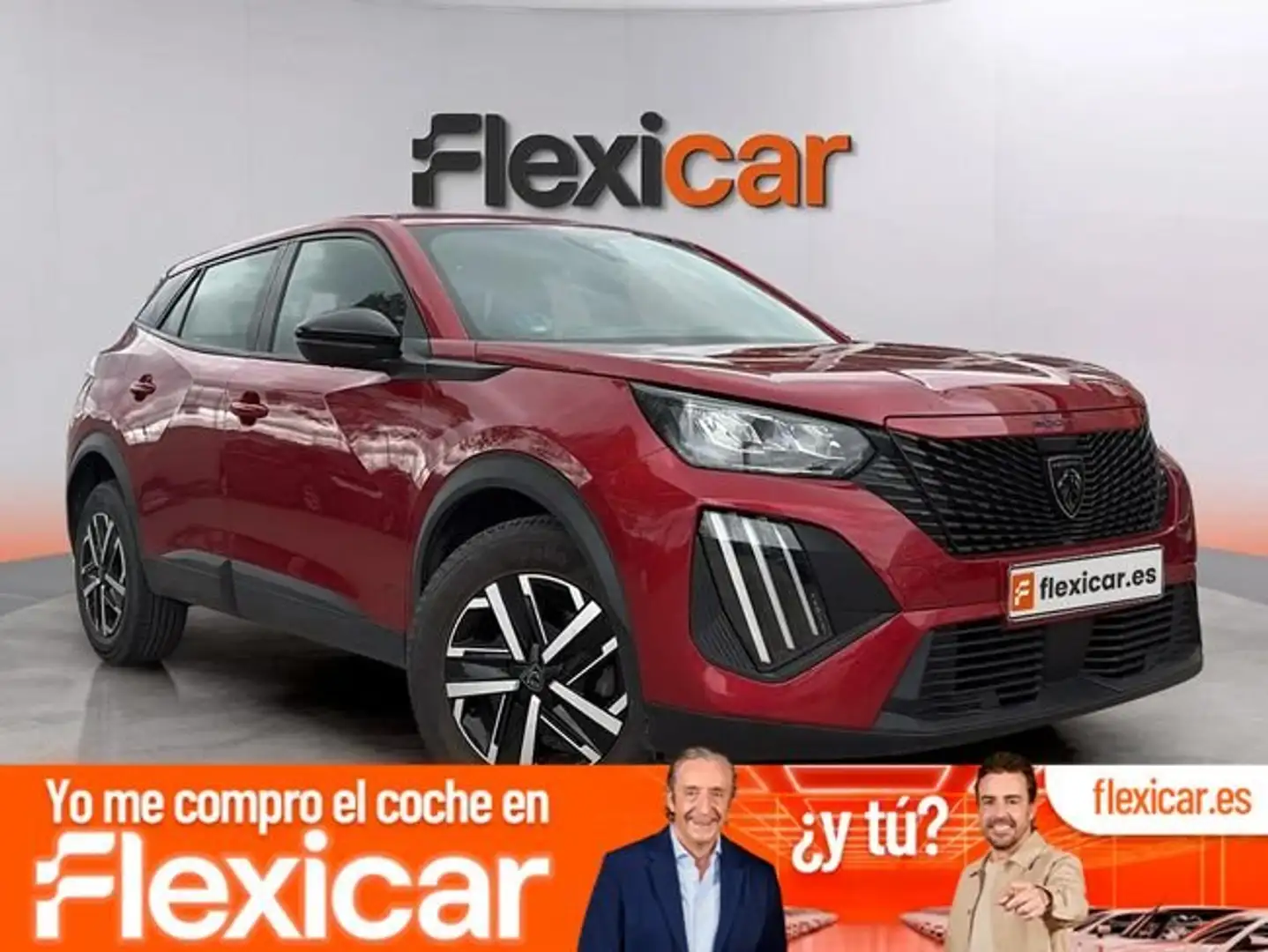Peugeot 2008 1.2 PureTech S&S Active Pack 100 Rojo - 1