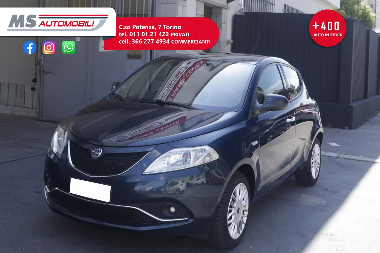 Lancia Ypsilon Lancia Ypsilon 0.9 TwinAir 85 CV AUTOMATICA 5 por Blu/Azzurro - 1
