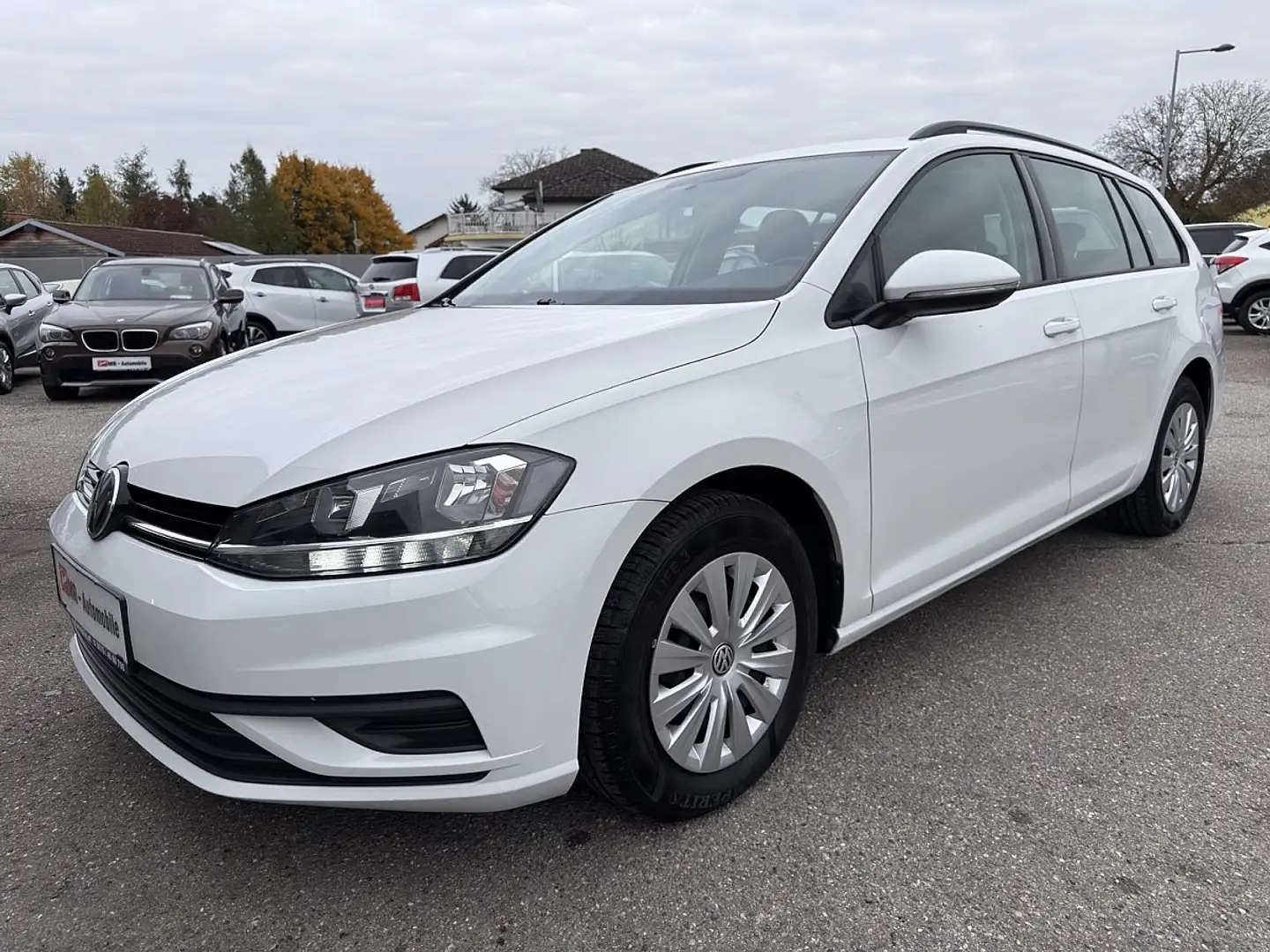 Volkswagen Golf Variant 1,6 TDI Blanc - 2