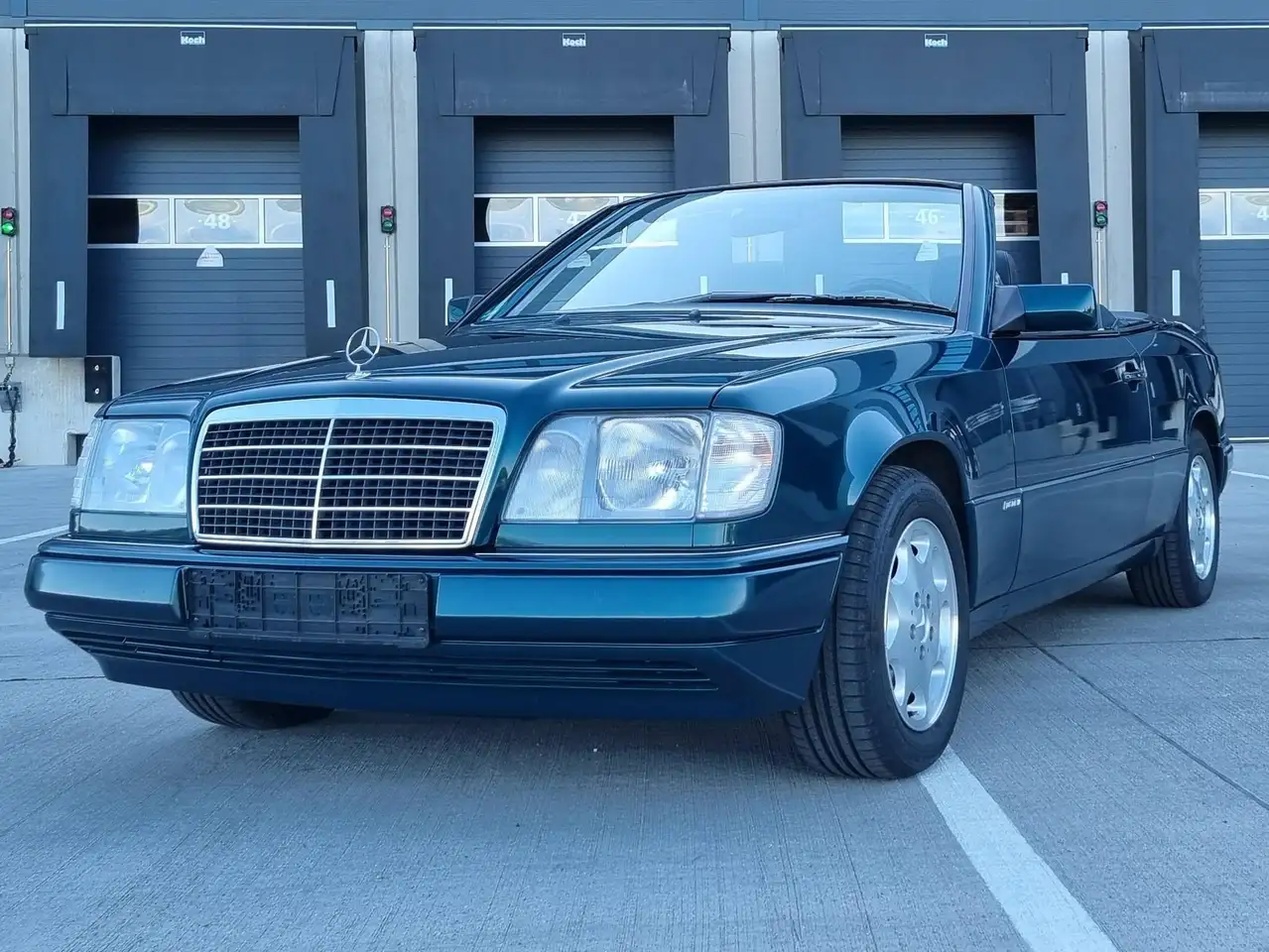 Mercedes-Benz E 220 Sportline Cabrio 2.Hd. deutsches Fzg. orig.42tkm Scheckh. gepf. Top, foto 1