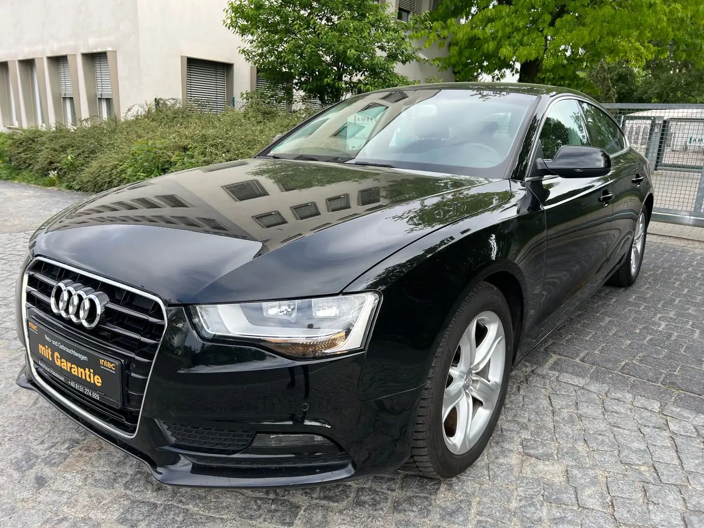 Audi A5 2.0 TDI  ultra Zwart - 2