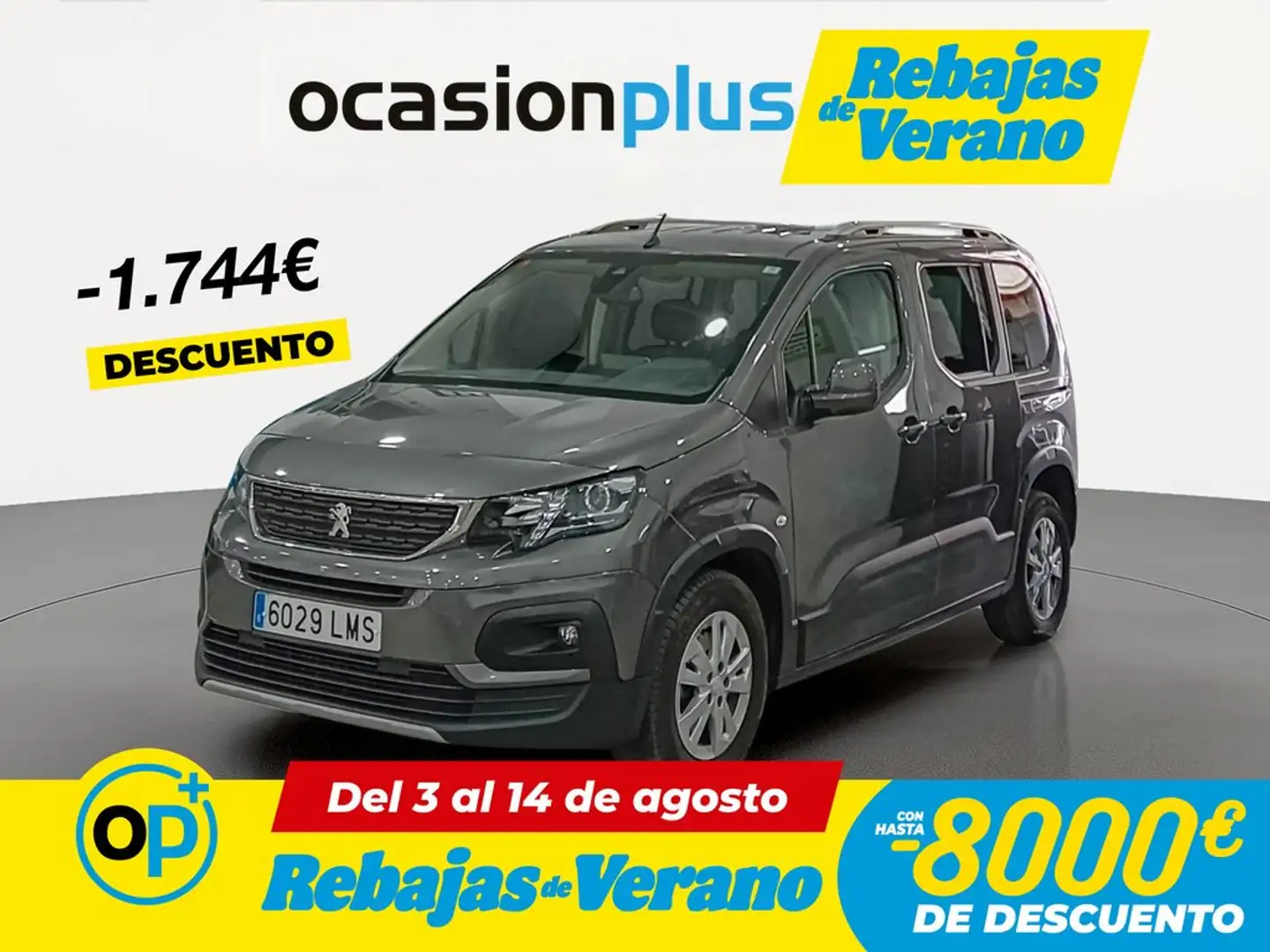 Peugeot Rifter 1.5BlueHDi S&S Standard Allure 130 Gris - 1
