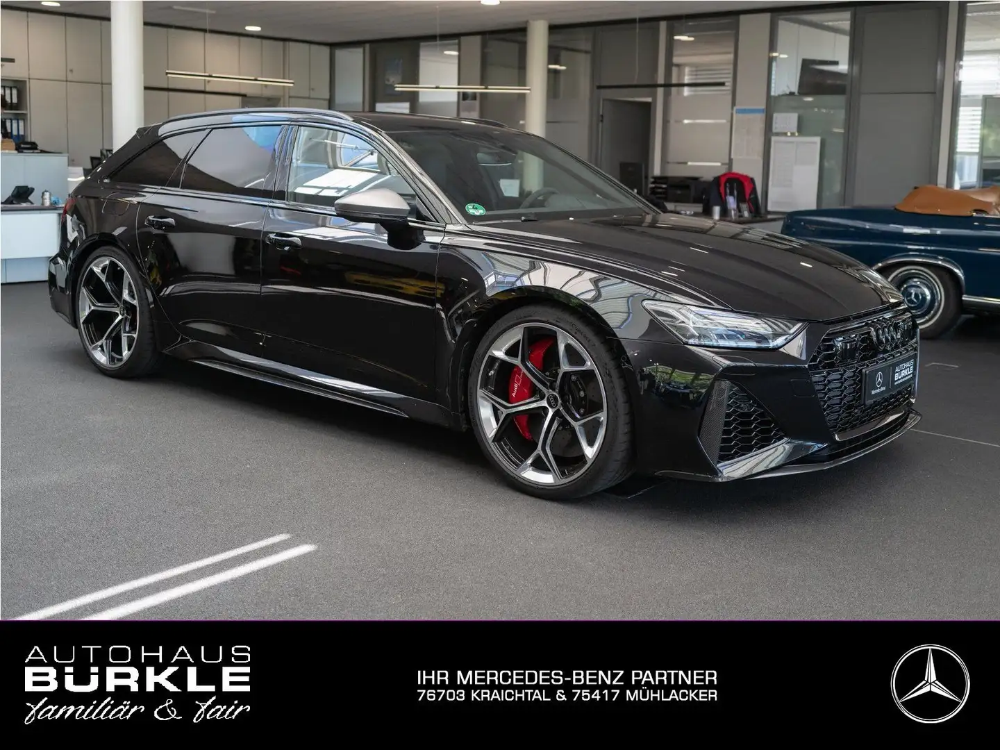 Audi RS6 Performance,Dynamik+,OptikCarbon,22",305km/h Noir - 1