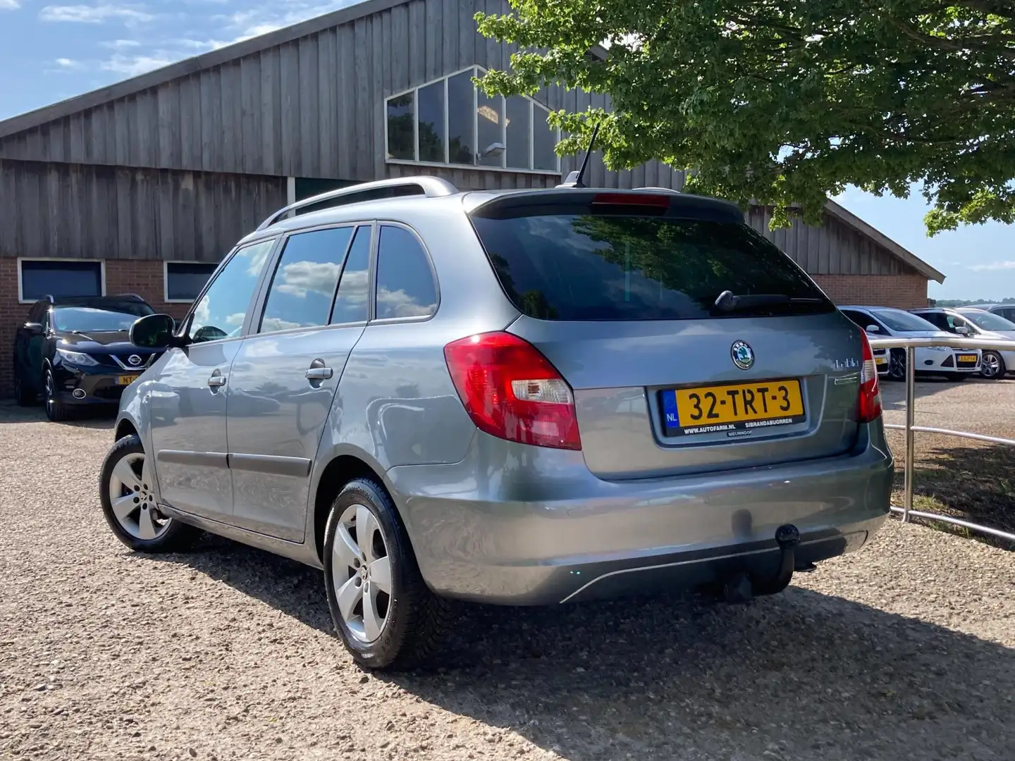 Skoda Fabia Combi 1.2 TDI | Navi + Clima + Cruise nu €4.975,-! Grijs - 2