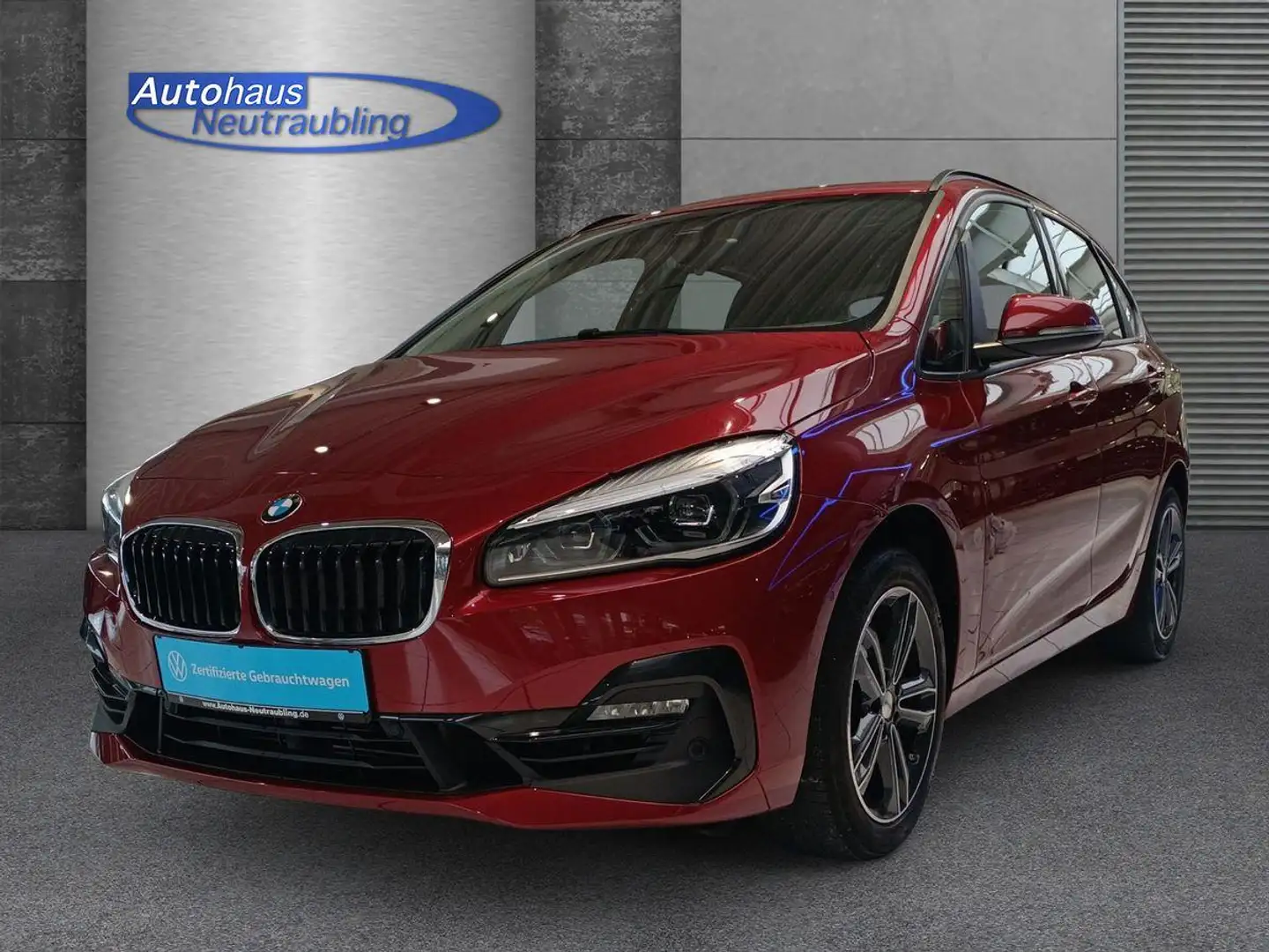 BMW 220 220d ACTIVE TOURER "SPORT LINE" 190 PS AUTOMATIK+N Rot - 2