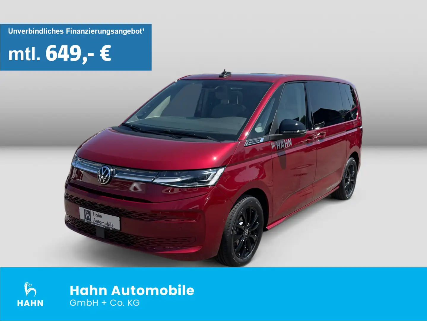 Volkswagen T7 Multivan GOAL 2,0TDI 110kW DSG GUTE-NACHT-PAKET Rot - 1