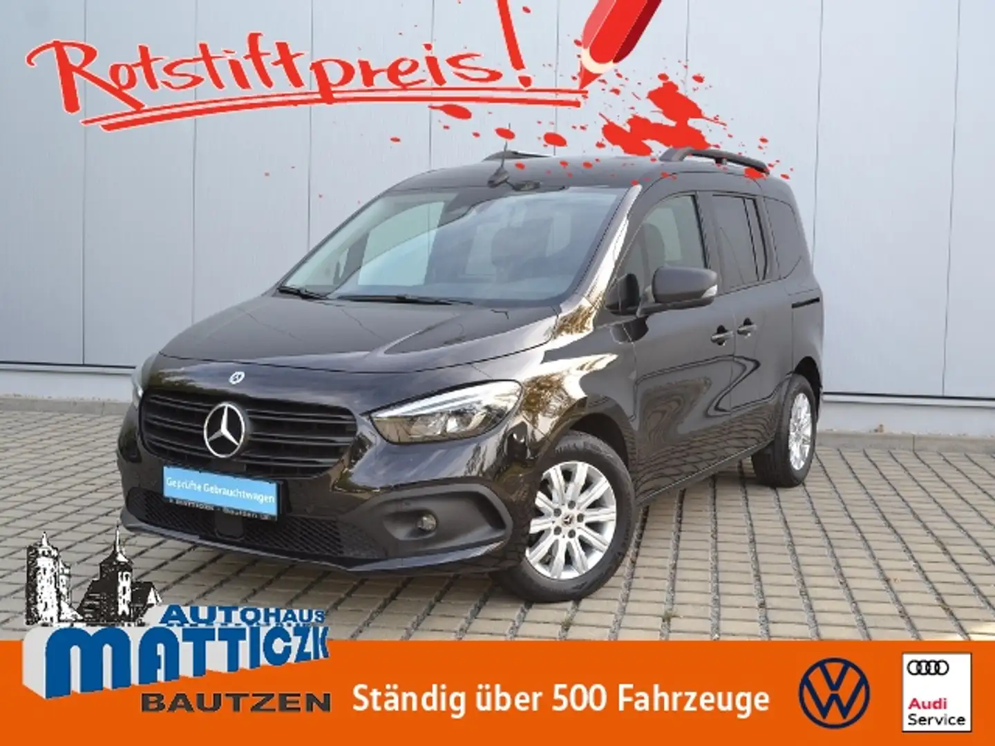 Mercedes-Benz Citan 110 CDI Tourer LED/RFK/DYNAMIC-EXTER./DESIGNO-INT Schwarz - 1