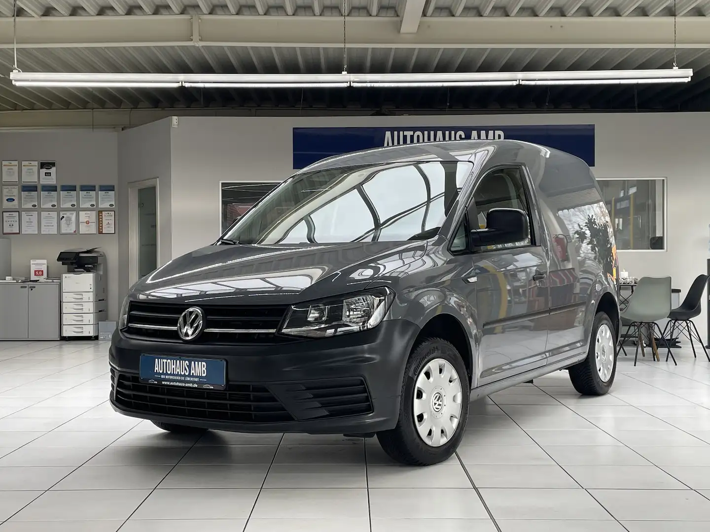 Volkswagen Caddy 2.0 TDI Kasten EcoProfi BMT Klima PDC Grau - 1