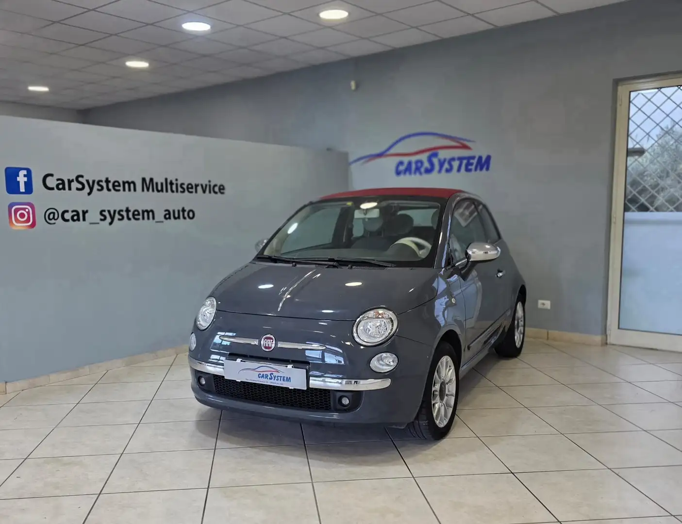 Fiat 500C 500C III 1.2 Lounge 69cv Gris - 1
