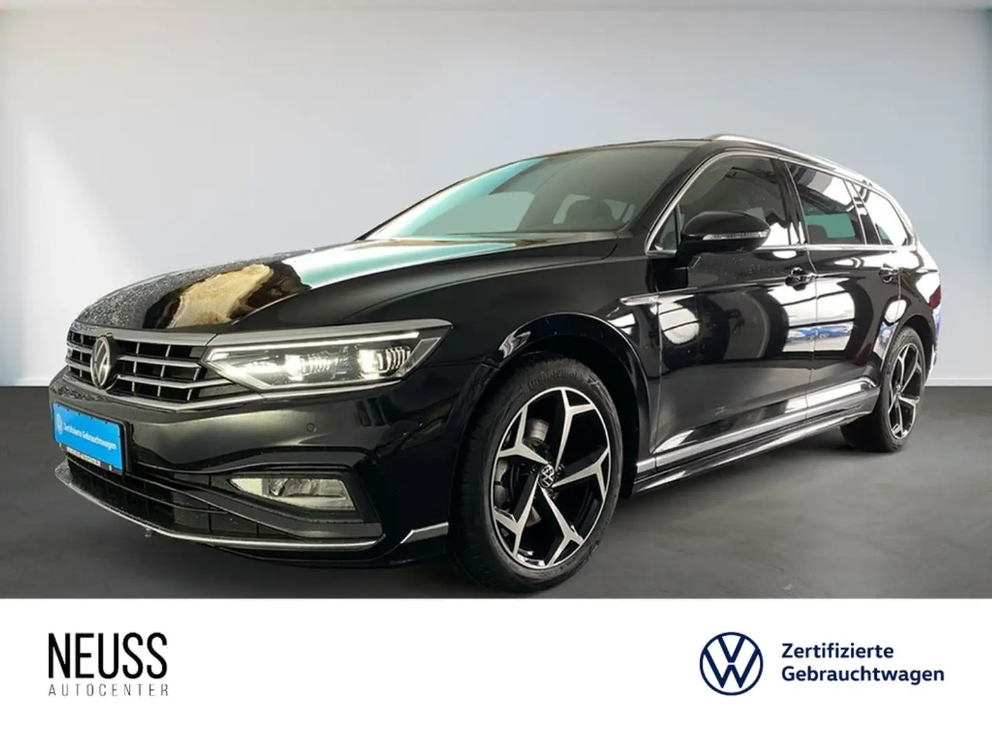 Volkswagen Passat Variant 2.0 TDI DSG R-Line AHK+MATRIX+NAVI Schwarz - 1