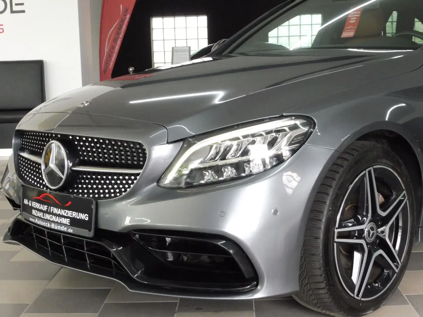 Mercedes-Benz C 220 T d 4Matic Amg-Line/Pano/LED/Leder/AHK/Kam Gris - 1