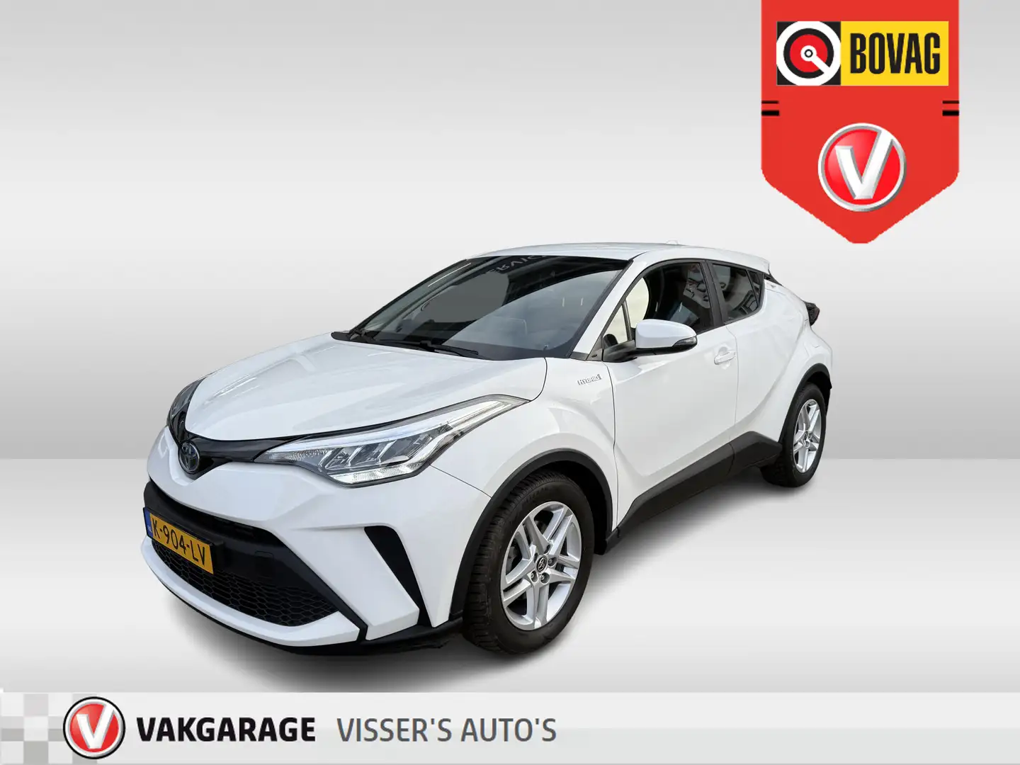 Toyota C-HR 1.8 Hybrid Active APPEL CAR PLAY-ACHTERUIT RIJ CAM Blanc - 1