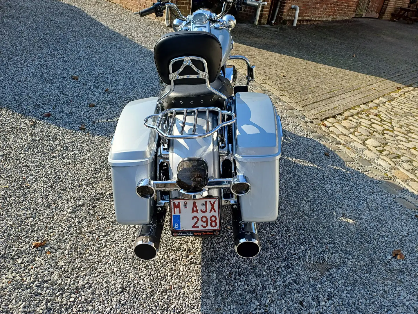Harley-Davidson Road King Flhs 107 Argento - 2