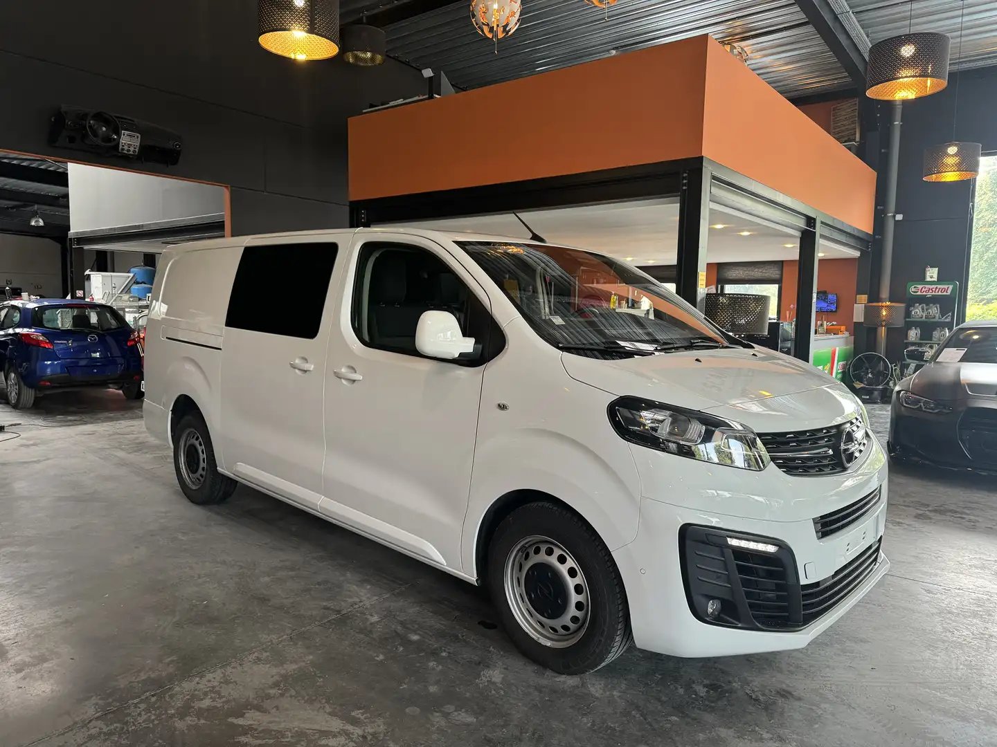 Opel Vivaro DOUBLE CABINE  2.0 - 44.396 KM ! A/C - NAVI - CAM Blanc - 2