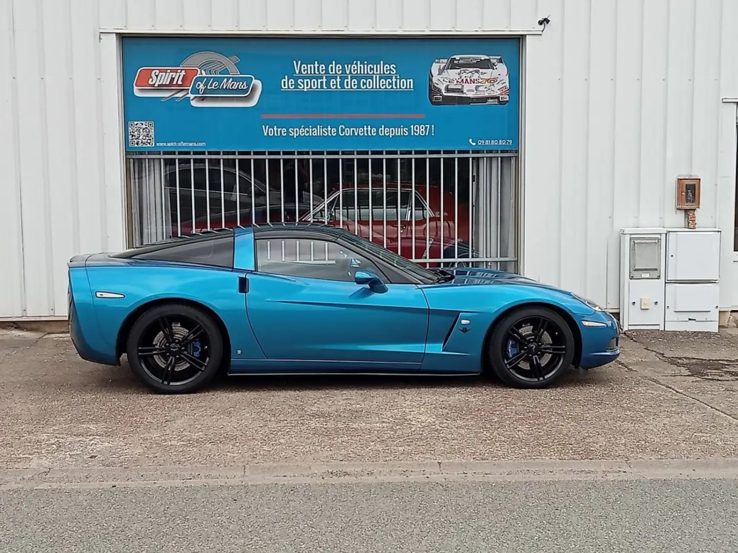 Chevrolet Corvette V8 6.2L 437cv Bleu - 2