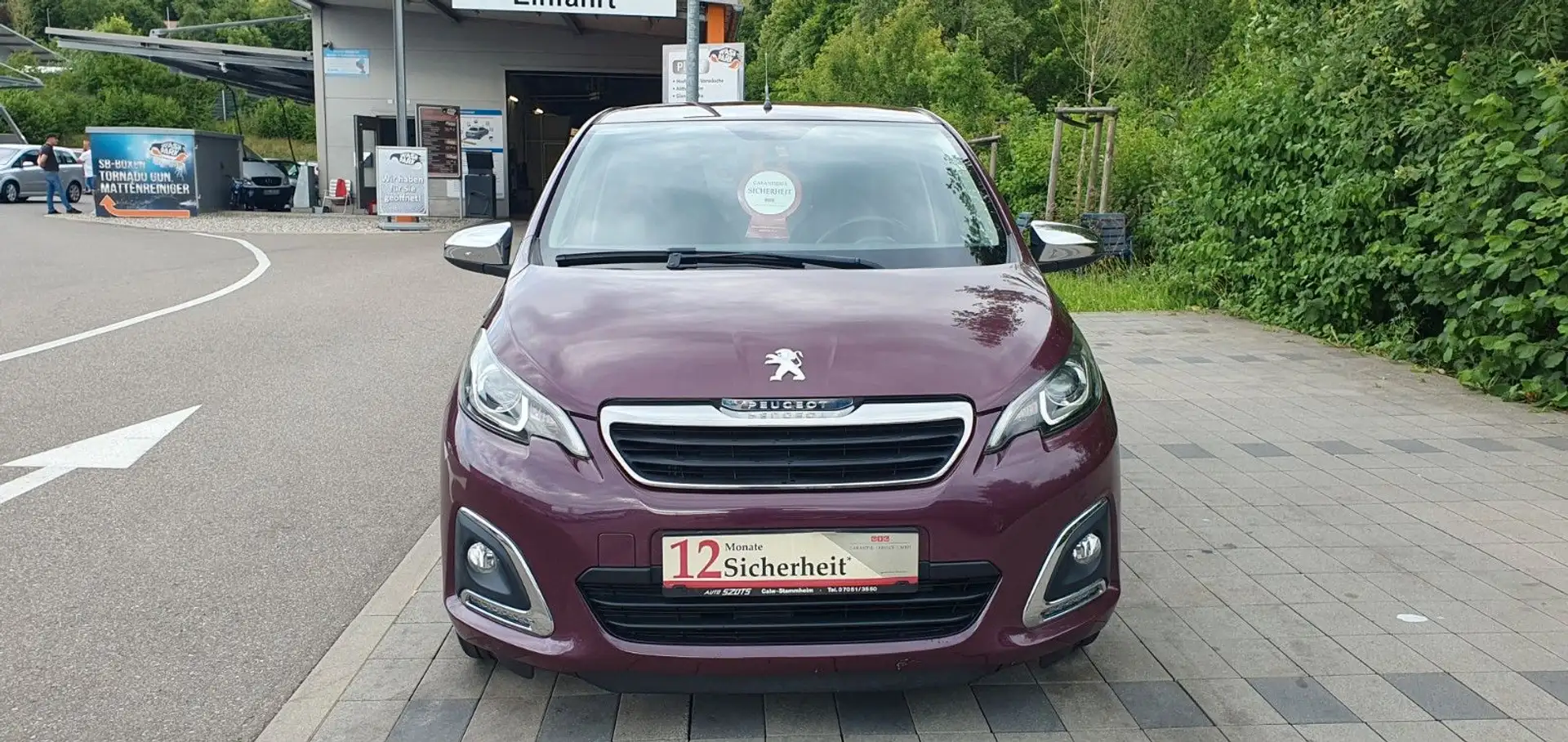 Peugeot 108 Style*KLIMA*TEMPOMAT*RFK*SHZ* Violett - 2
